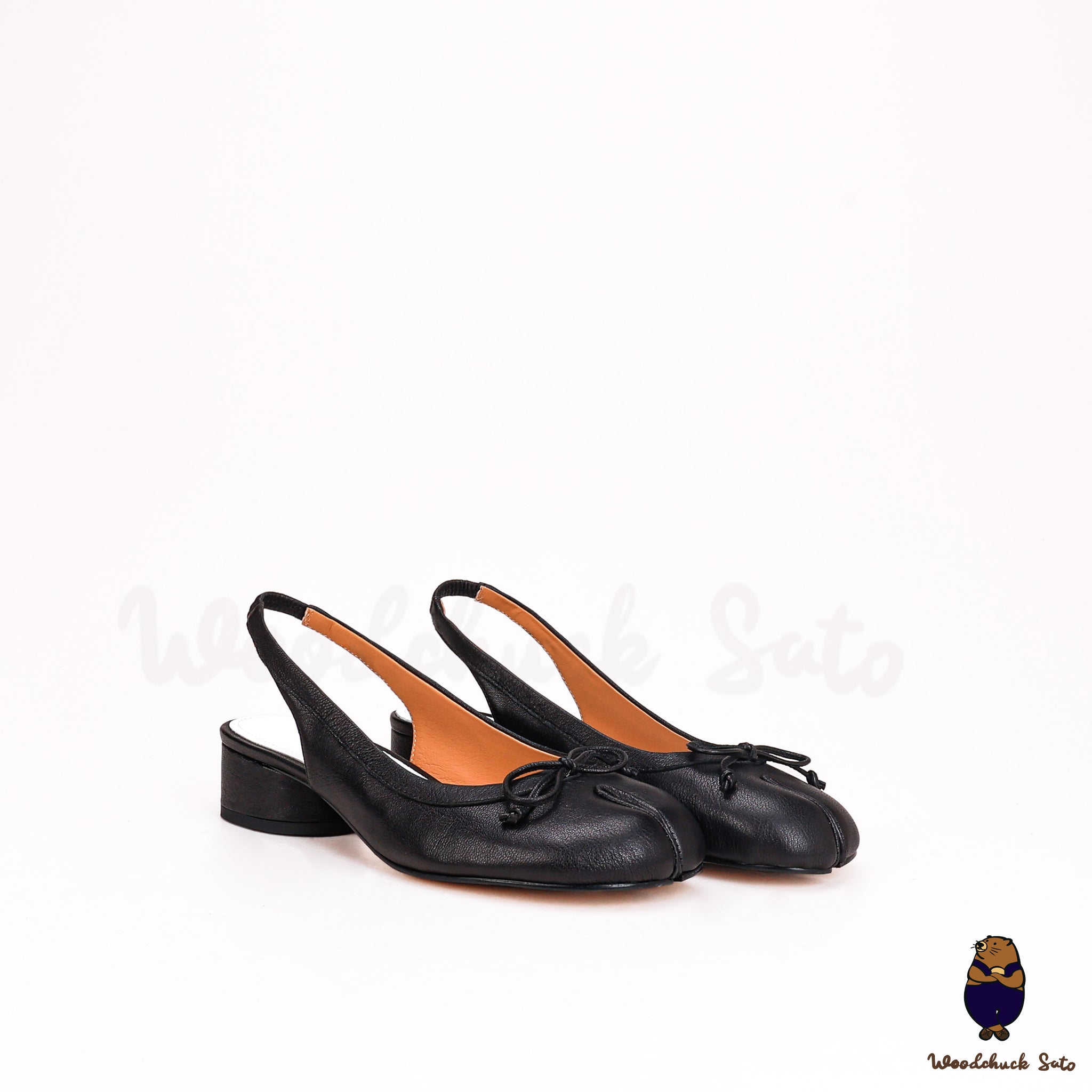 Tabi split toe leather Mary Jane flats 35 45 WoodChuckSato